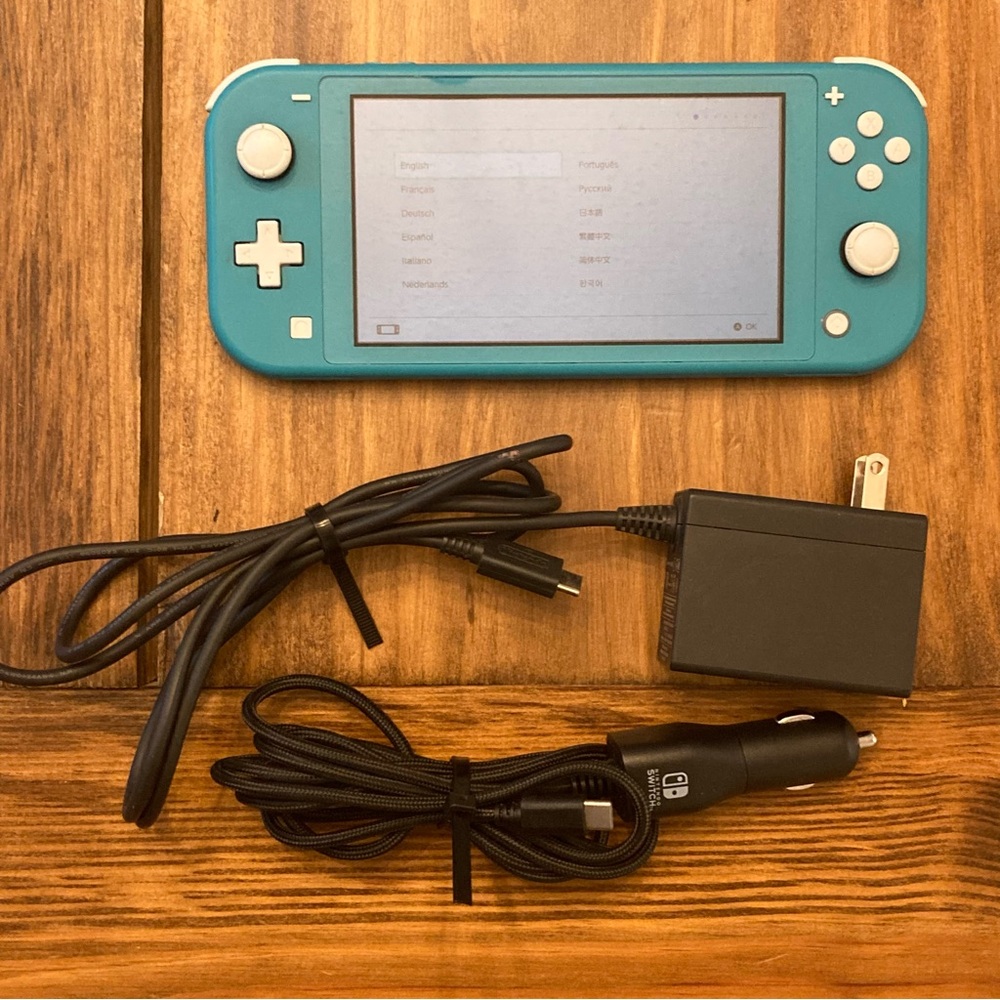 Nintendo Switch Lite HDH-001 32GB Portable Video Game System - Turquoise Tested - Picture 1 of 7
